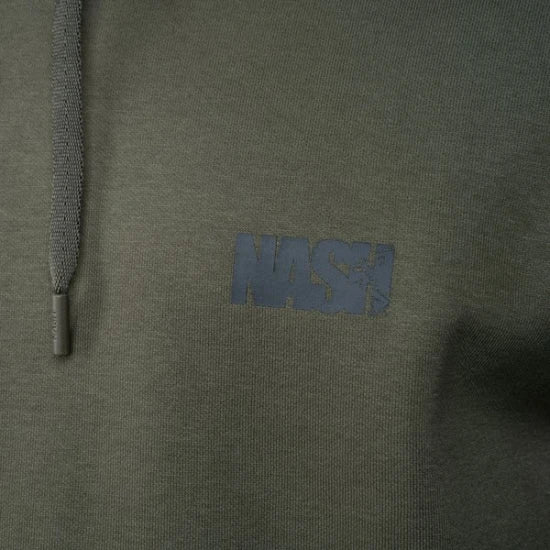 Hanorac Nash Make It Happen Carp Logo Hoodie Green, Marime L
