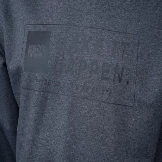 Hanorac Nash Make It Happen Coordinates Hoodie Grey Marl, Marime M