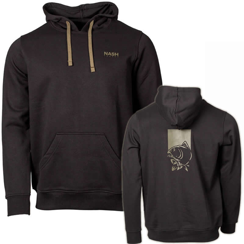 Hanorac NASH Make It Happen Hoody Fish Logo, Black, Marime S