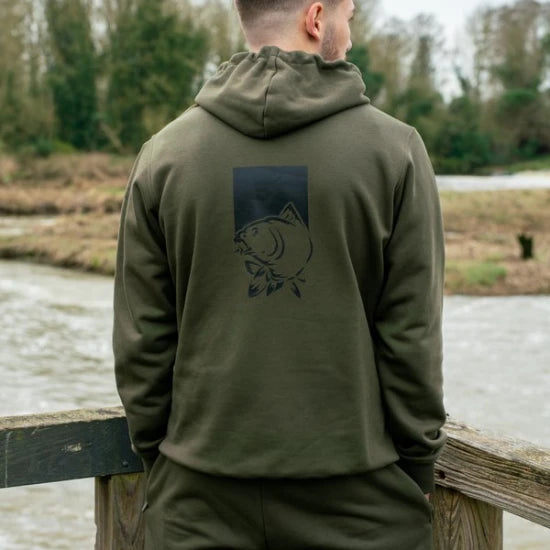 Hanorac Nash Make It Happen Hoody Fish Logo Green, Marimea S
