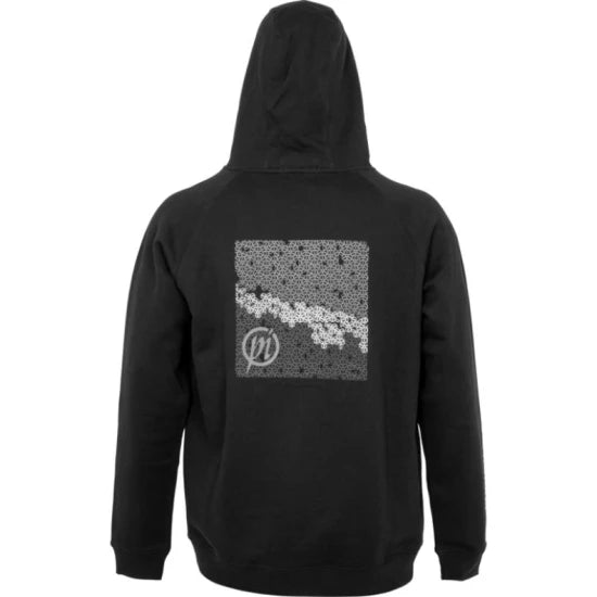 \hanorac Preston Black French Terry Hoodie, Marimea M
