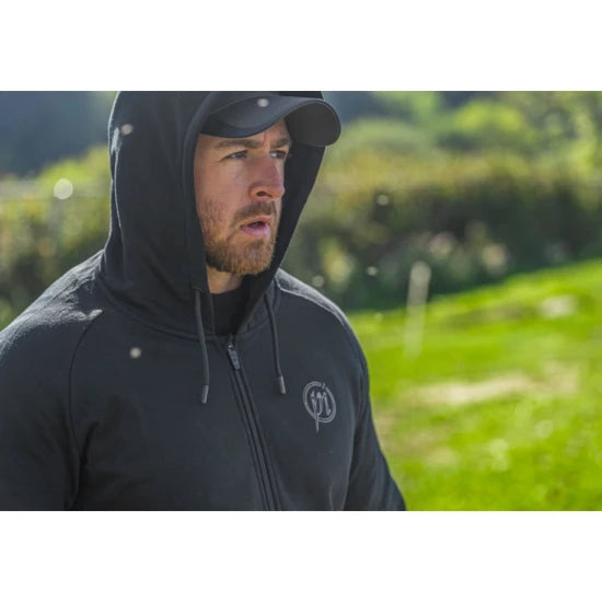 Hanorac Preston Core Collection Zip Hoodie, Black, Marimea L