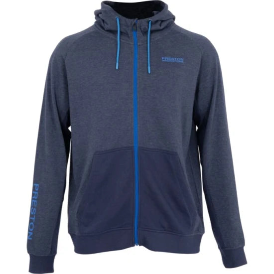 Hanorac Preston Navy Tide Zip Hoodie, Marimea S