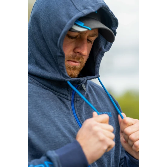 Hanorac Preston Navy Tide Zip Hoodie, Marimea S