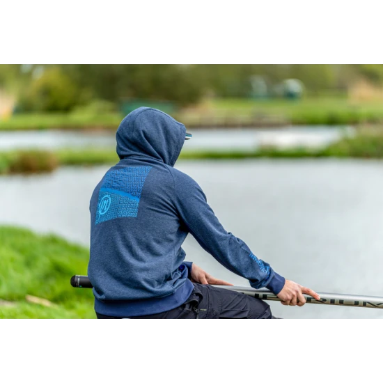 Hanorac Preston Navy Tide Zip Hoodie, Marimea Xxxxl