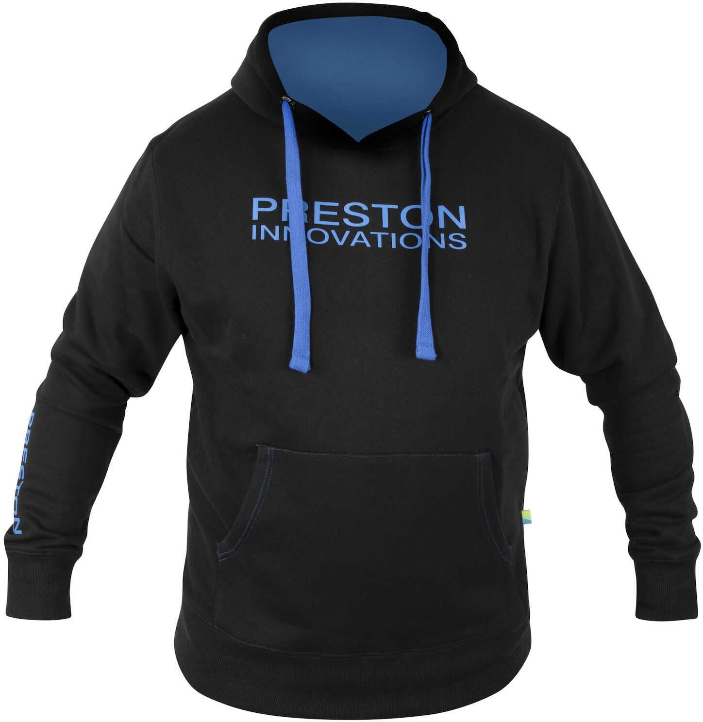 Hanorac Preston Black Hoodie, Marimea M
