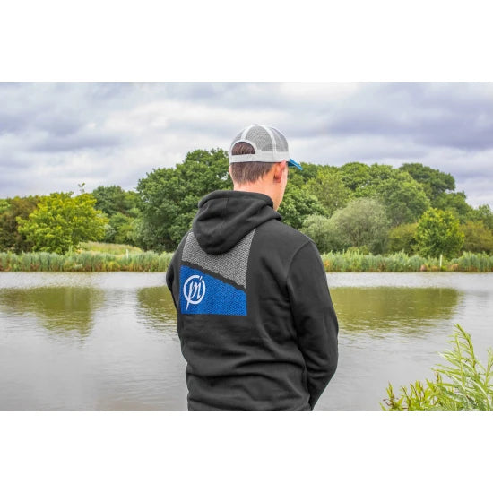 Hanorac Preston Black Hoodie, Marimea Xl