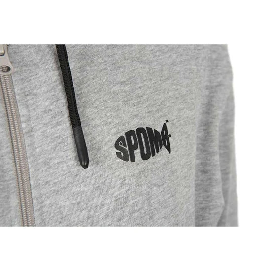 Hanorac Spomb Grey Hoodie Full Zip, Marime L