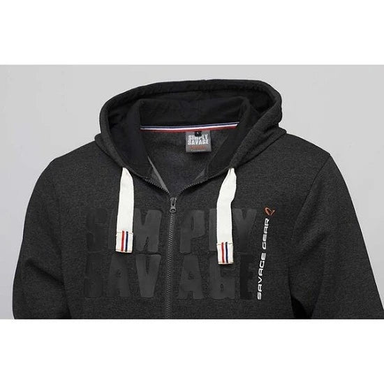Hanorac Savage Gear Simply Savage Raw Zip Mar.s