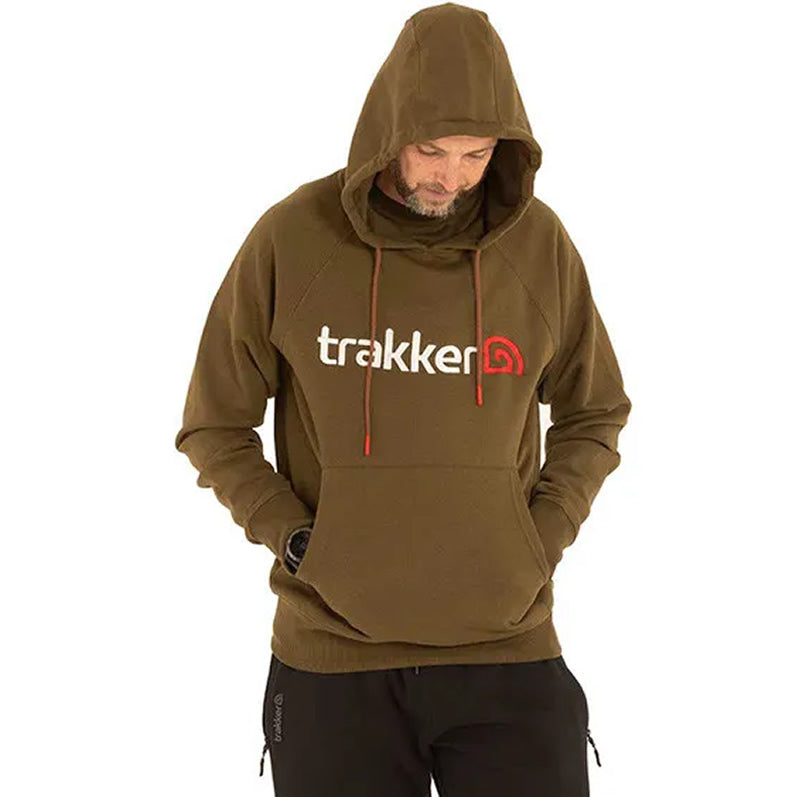 Hanorac Trakker CR Logo Hoody, Kaki, Marime M