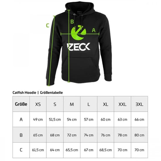 Hanorac Zeck Catfish Hoodie, Marime Xl