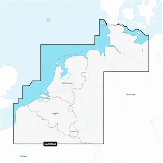 Harta Nautica Navionics Navionics+ Regular Naeu076r Benelux Si Vestul Germaniei, Microsd/sd