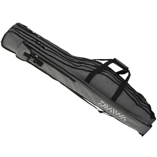 Husa 3 Lansete + Mulineta Daiwa D-vec, Grey, 155cm