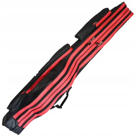 Husa Germina, 2 Compartimente, Red Black, 130cm