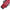 Husa Germina, 3 Compartimente, Red Black, 130cm