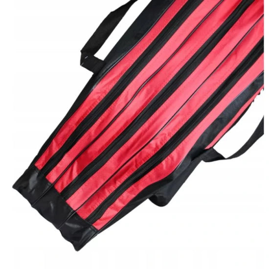 Husa Germina, 3 Compartimente, Red Black, 145cm