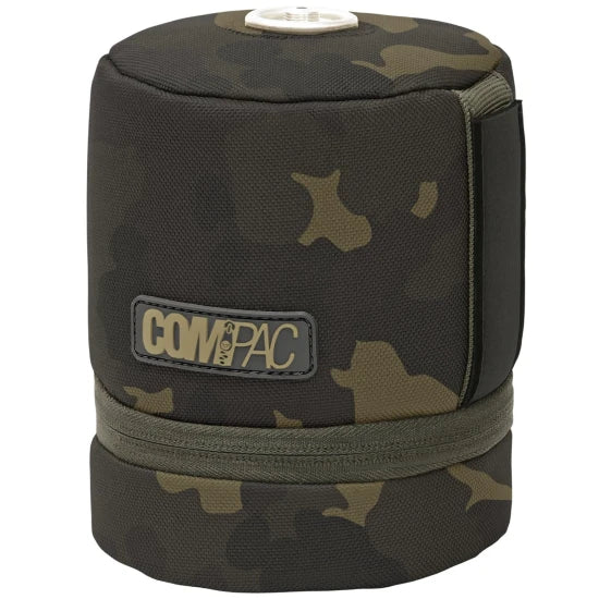 Husa Korda Compac Gas Canister Jacket, Dark Kamo, 11x11x15cm
