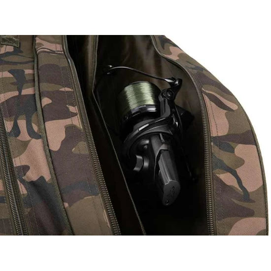 Husa Lansete Fox Camo Lite 4 Rod Hardcase 12ft, 195x25x25cm