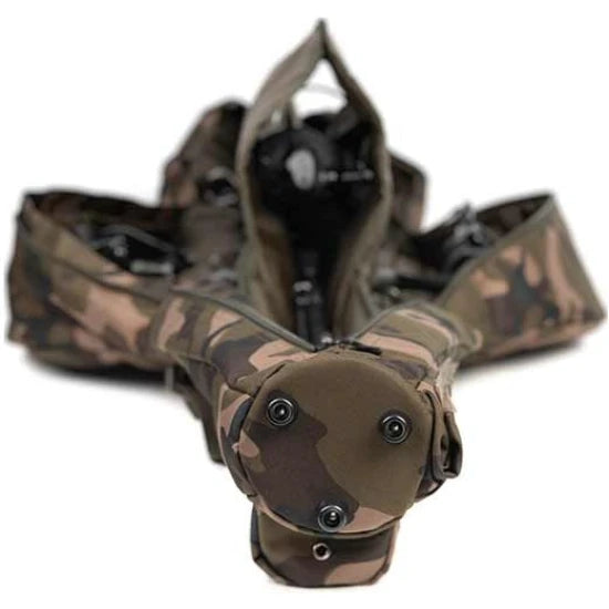 Husa Lansete Fox Camo Lite Tri Sleeve 13ft, 208x25x28cm