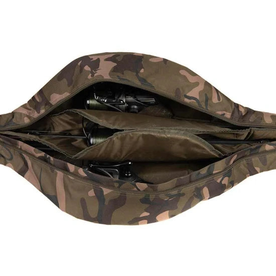 Husa Lansete Fox Camo Retractable Tri Sleeve 8-10ft