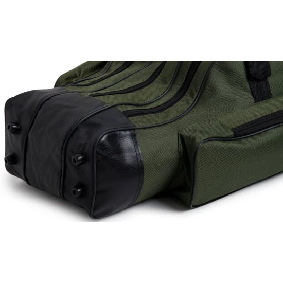Husa Lansete Mikado 3 Compartimente Cu Baza Intarita, Verde, 120cm