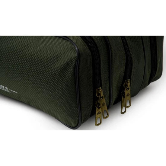 Husa Lansete Mikado 3 Compartimente Cu Baza Intarita, Verde, 120cm