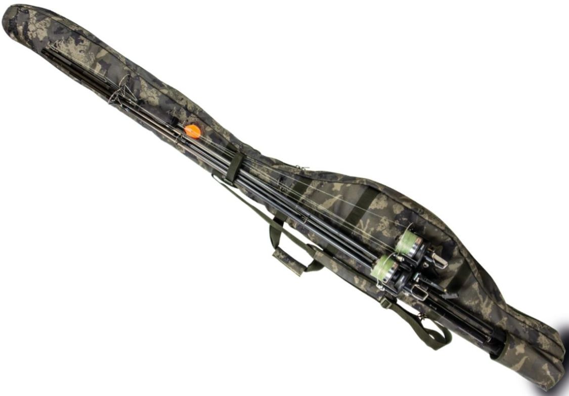 Husa Lansete Solar Undercover Camo, Rod Holdall 3+2, 13FT, 215x30cm
