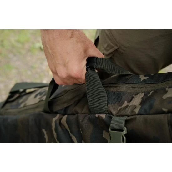 Husa Lansete Cu Mulineta Korda Compac, 5 Lansete, Dark Camo, 12ft/3.60m