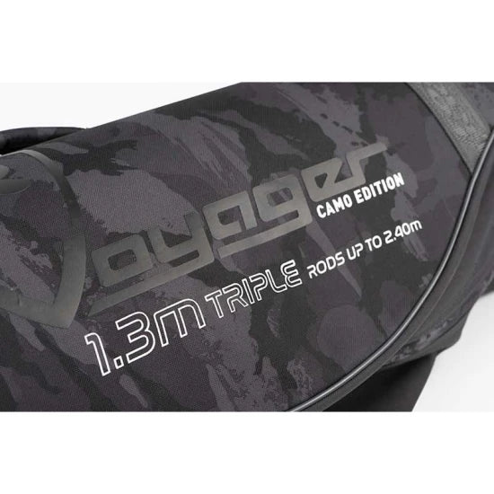 Husa Rigida Lansete Fox Rage Voyager Hard Rod Sleeves Triple, Camo, 1.45m
