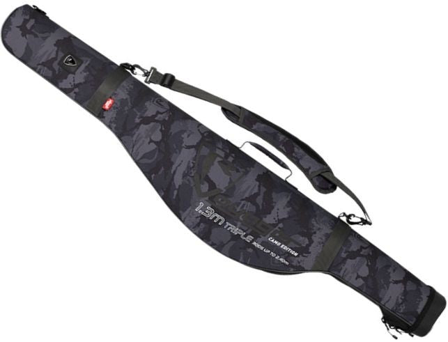 Husa Semi-Rigida Fox Rage Rage Camo Rod Case Triple, 3 Lansete + 3 Mulinete, 130x23x21cm