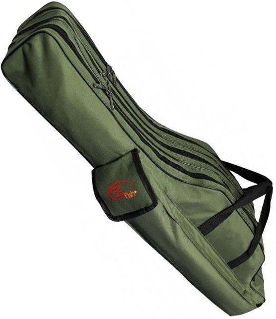Husa Zfish Holdall, 2 Compartimente, Kaki, 130cm