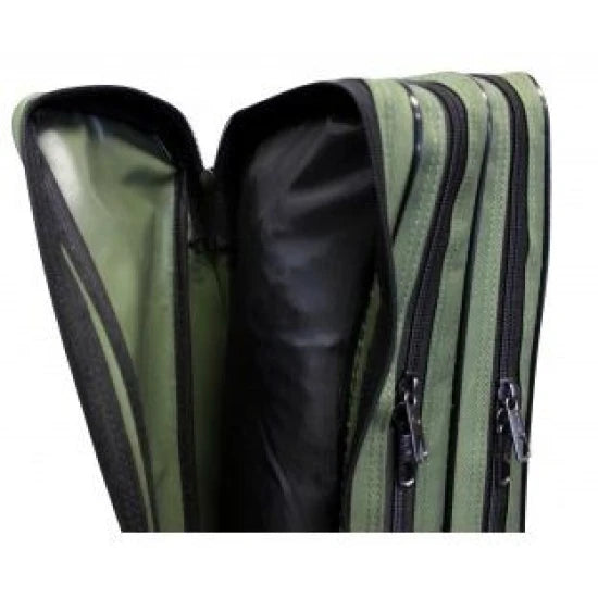 Husa Zfish Holdall, 3 Compartimente, Kaki, 130cm