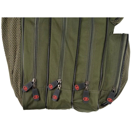 Husa Zfish Rod Case Royal Holdall, 3 Compartimente, Kaki, 110cm