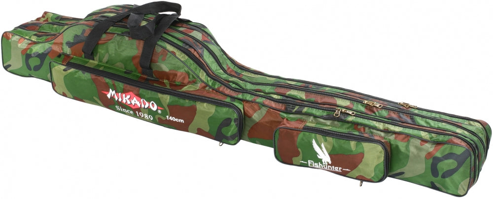 Husa lansete Mikado Camou 3 compartiment 140cm