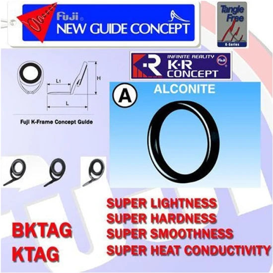 Inel Fuji Alconite Seria K Bcktag Nr 5.5 Dark Grey