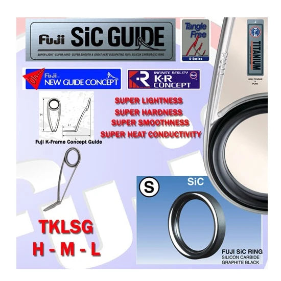 Inel Fuji Sic Titanium Tklsg Nr 5.5m