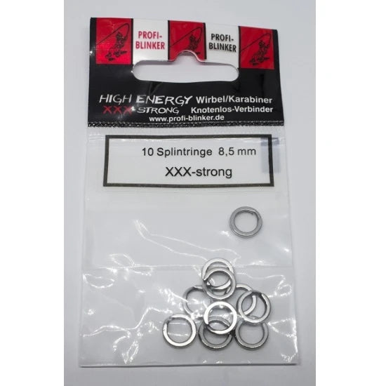 Inele Despicate Profi Blinker Xxx 8.5 Mm 10 Buc