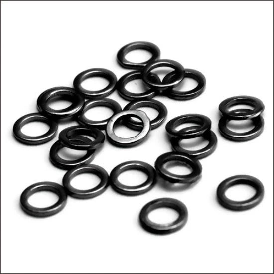 Inele Monturi Carp Zoom  Rotunde 3.1 Mm  Negru Mat