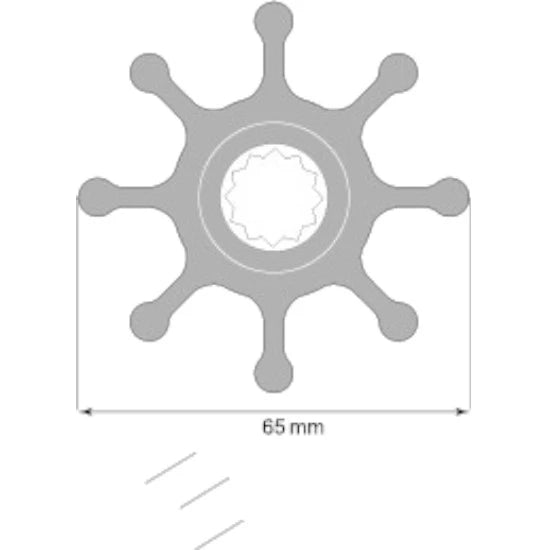 Impeller Nitril Spx Flow 920-0003