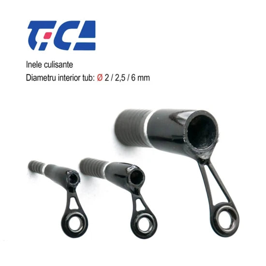 Inel Culisant Pe Tub De Carbon Tica Premium, Nr.2, Diametru 2mm, 1buc/pac