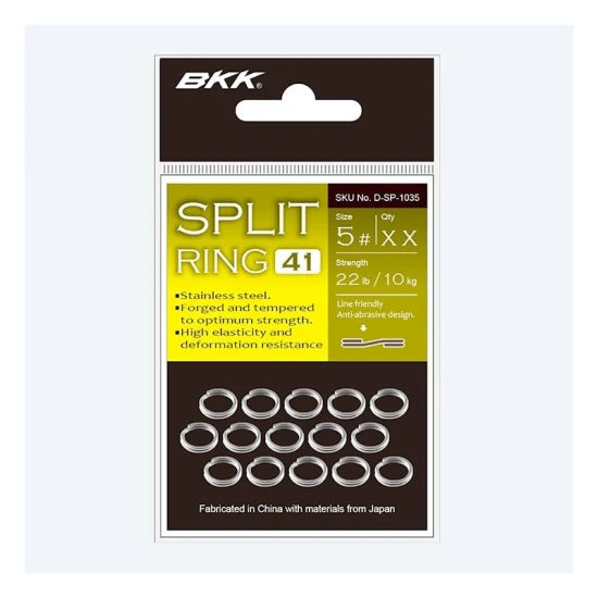 Inele Despicate Bkk Split Ring-41, Nr.2, 7kg, 20buc/pac