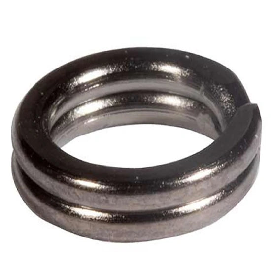 Inele Despicate Fox Rage Srike Point Stainless Steel Medium, 10buc