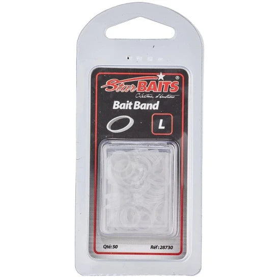 Inele Elastice Starbaits Bait Bands L, 50buc/pac