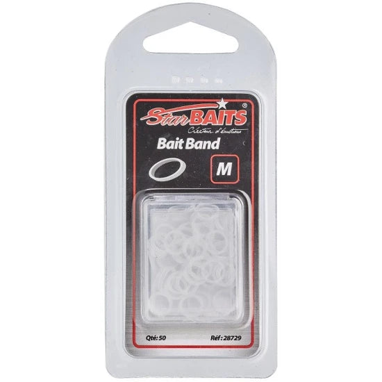 Inele Elastice Starbaits Bait Bands M, 50buc/pac