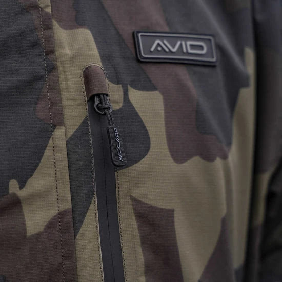Jacheta Avid Carp Ripstop Camo Jacket Marime S