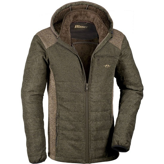 JACHETA BLASER FLEECE MILO OLIVE MELANGE MARIMEA M