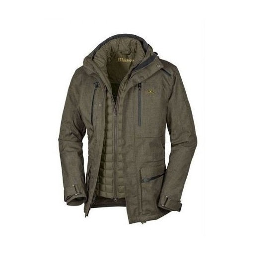JACHETA BLASER HYBRID 2IN1 MOSS MELANGE MARIME S