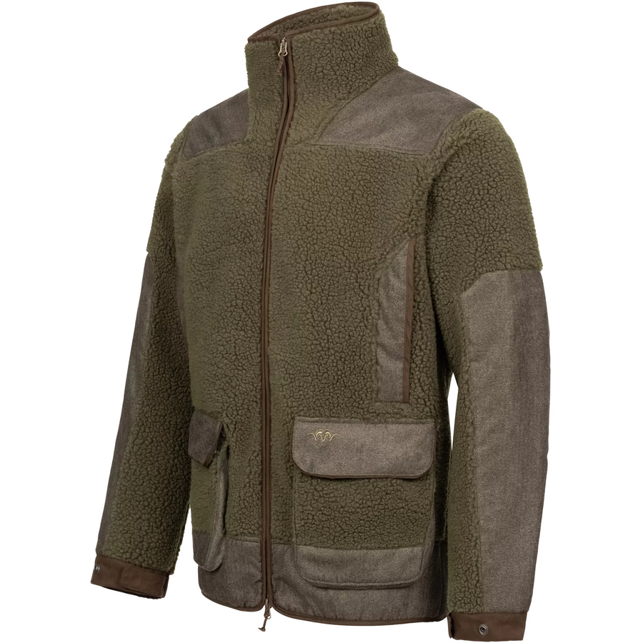 JACHETA BLASER SHERPA FLEECE DARK OLIVE MAR.L