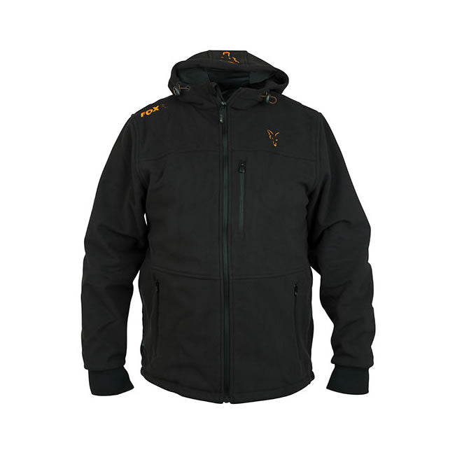 JACHETA CU GLUGA FOX WIND BLOCKER HOOD BLACK/ORANGE XL
