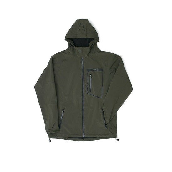 JACHETA FOX GREEN&amp;BLACK SOFTSHELL 2XL
